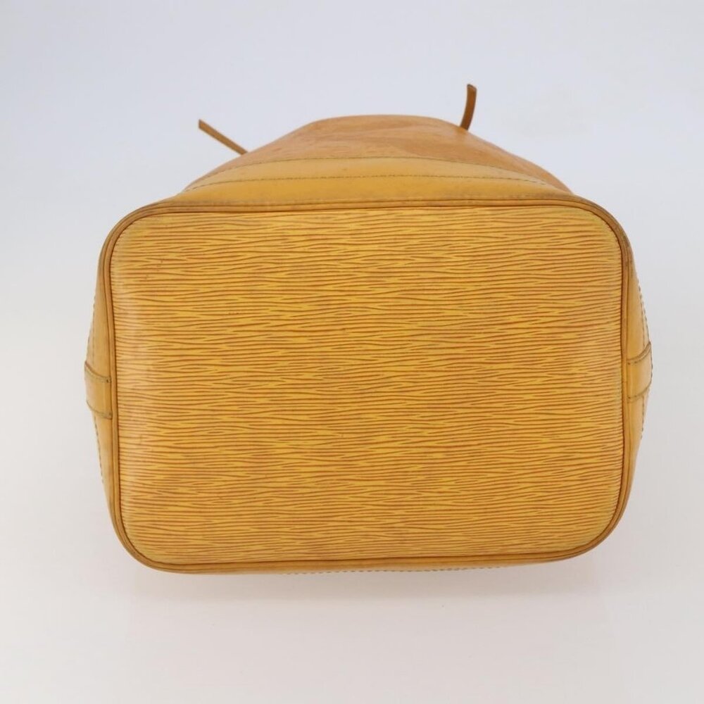 Authentic LOUIS VUITTON Epi Noe Shoulder Bag Tassili Yellow M44009 LV - Picture 12 of 16